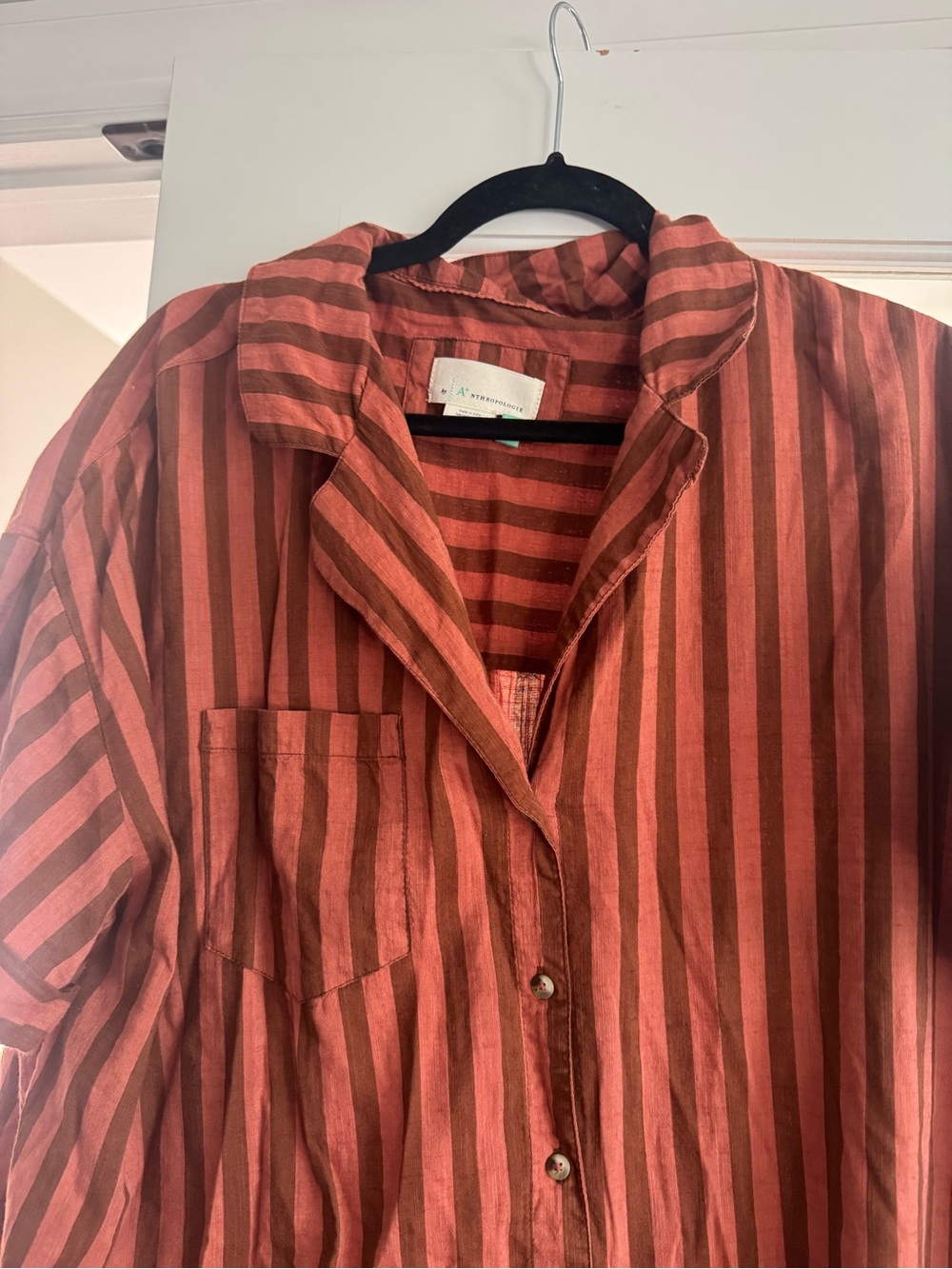 Anthropologie Striped Midi Dress - Picture 3 of 7